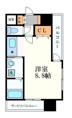 プレサンス名古屋STATIONザ・シティの物件間取画像